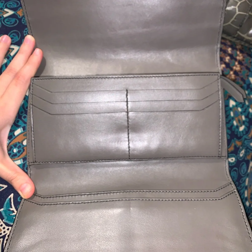 Lancel bundle!‎ Gray embossed calf bag